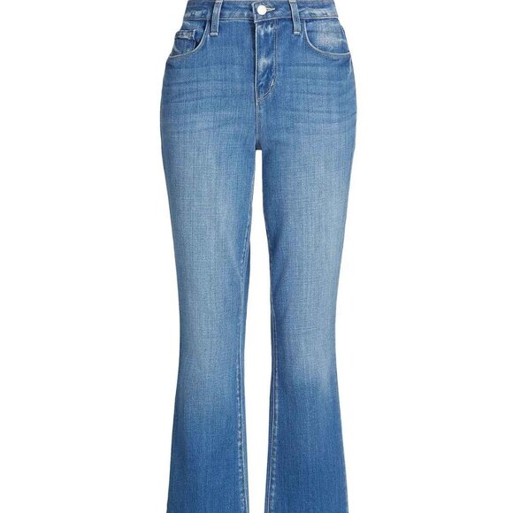 NWT: L' Agence Selma High-Rise Sleek Baby Bootcut Jeans Size 25 - Picture 1 of 14